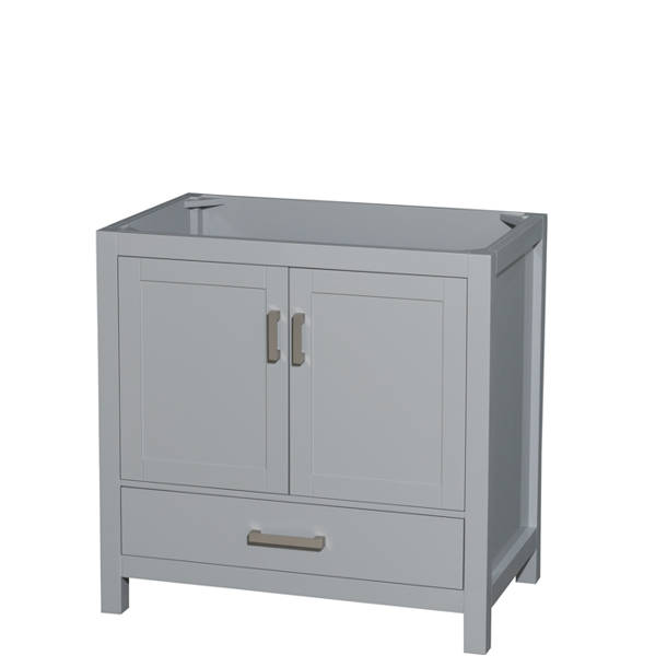 Wyndham Collection Sheffield 59" Single Bathroom Vanity Base Only